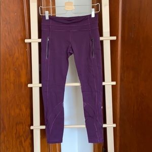Lululemon Inspire Tights, Leggings, Purple, Size 6